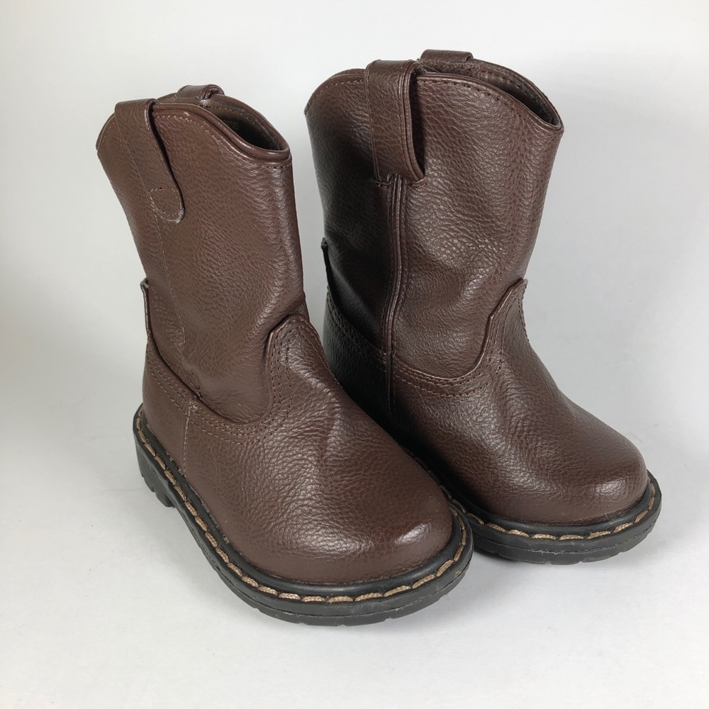 Youth Fashion Boots Brown 5